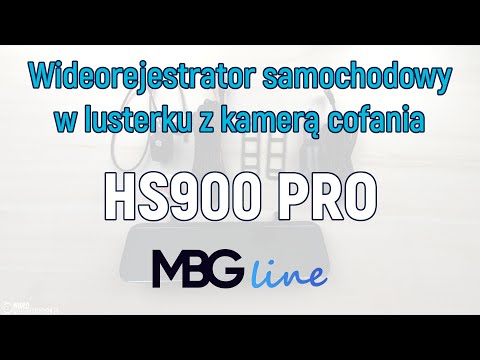 Vaizdo registratorius MBG LINE HS900 Pro Sony video