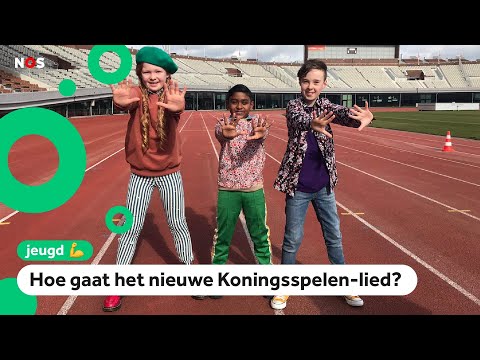 Achter de schermen bij de opnames van de Koningsspelen-clip 'Fit Top 10'