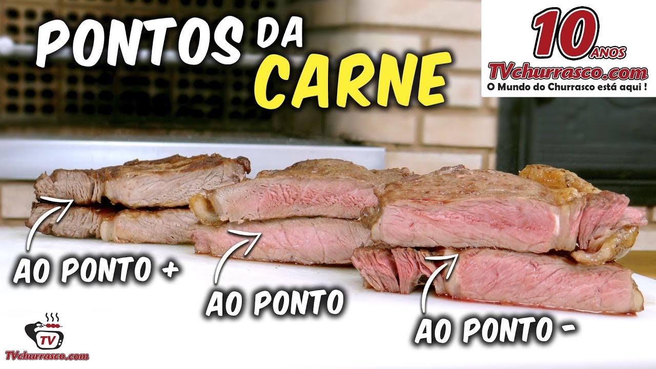 Pontos da Carne - Tv Churrasco - Manual do Churrasco - Parte 4
