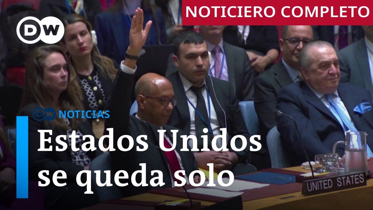 DW Noticias 17.04.2024: EE.UU. veta la adhesión de Palestina a la ONU [Noticiero completo]