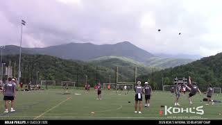 Nolan Phillips 2026 Kohls National Scholarship Camp Highlight Video