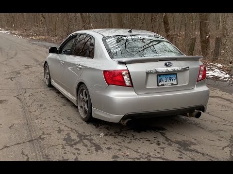 08-14 Subaru Wrx Invidia N1 Dual Exhaust! Best Rumble Sound