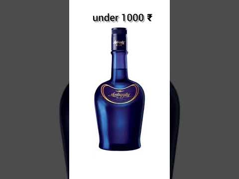 10 best whisky brands under Rs 1000 to stock up on || Ho² cocktail || #alcohol #1000rupees  #shorts
