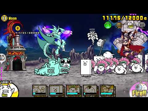 INTO THE FUTURE FINALLY COMPLETE -MOON 3- Battle Cats