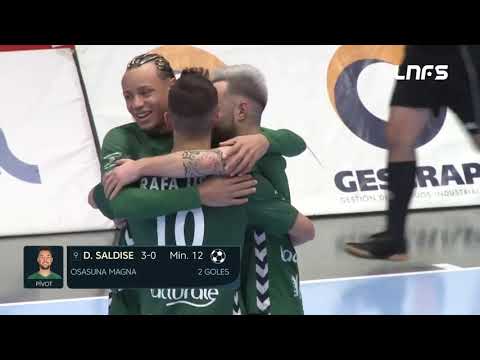 Gol Dani Saldise (3-0) Osasuna Magna - Jaén Paraíso Interior. J13, 1Div. LNFS