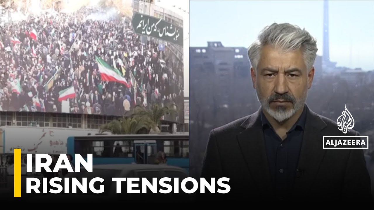 Increased security presence in Iran: government blackout still in place across the country