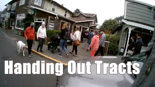 Saturdays: Handing Out Gospel Tracts