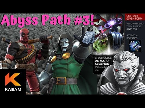 Abyss of Legends Path #3! With Kabam Employee! Live! - Marvel Contest of Champions