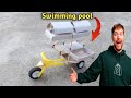स्विमिंग पूल How To Make Swimming Pool Rickshaw AS Mechanic Toy Diy Rickshaw