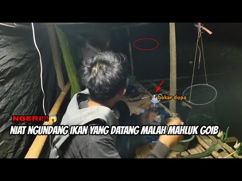 DEMI TUHAN 😰 BARU KALI INI MANCING DIGANGGU MAHLUK GOIB SEJELAS INI || spot mancing angker