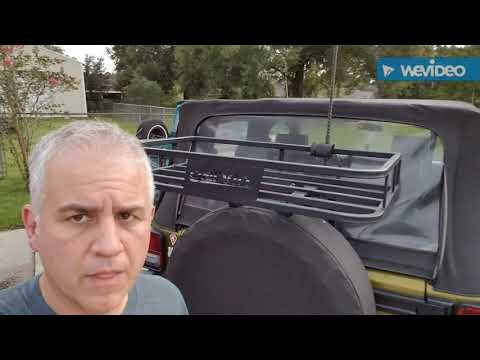 Garvin Wilderness Cargo Rack #44000 for Jeep JK