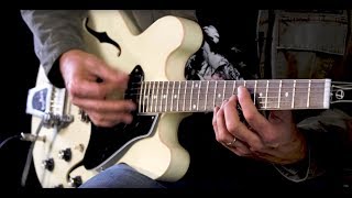 Video thumbnail for Gibson Memphis Tamio Okuda Signature 1959 ES-330 #111 of 150  •  SN:  A09495 by Wildwood Guitars