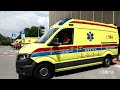 Vozači Hitne Pomoći Sirenama Pružili Podršku Kolegi