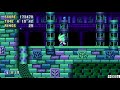 Sonic Mania Super Sonic Drowning