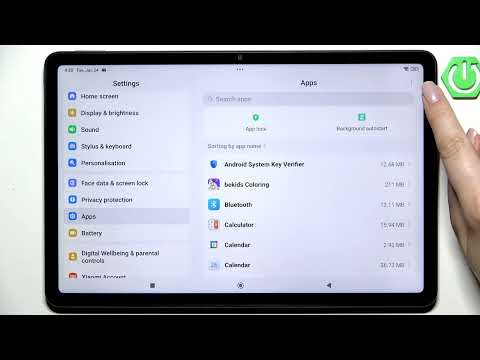 REDMI Pad 2 – How to Reset App Preferences
