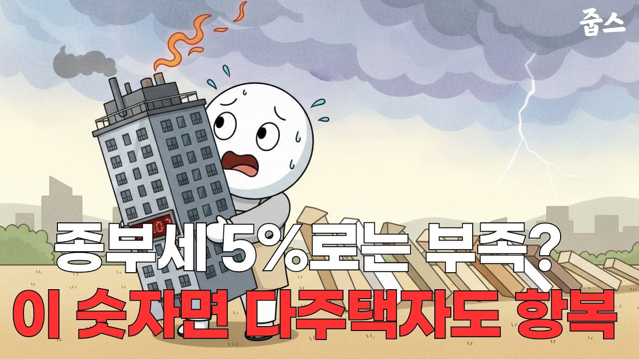 5%로는 부족하다? 다주택자 항복 지점은 바로 이 숫자