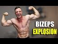 Extremes 5 Minuten Bizeps Workout ohne Hanteln | MEGA PUMP | Sascha Huber