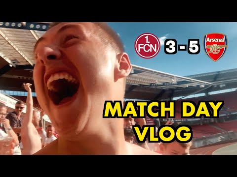 FC Nurnberg Vs Arsenal Matchday Vlog| The Arsenal Are Back| Jesus Gonna Be Special!