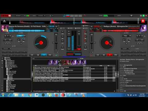 Nonstop Bollywood Mixing in "VIRTUAL DJ 8" (NO SYNC USED)