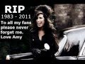Amy Winehouse RIP 1983 - 2011 