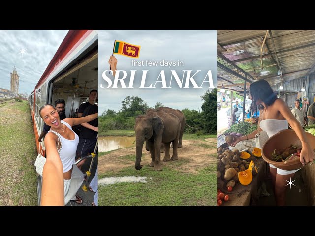 Travel vlog - I MADE IT TO SRI LANKA