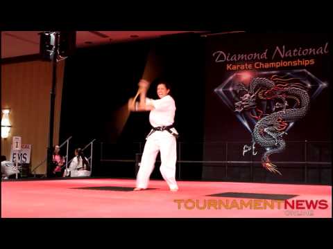 Becca Ross Traditional Weapons at Diamond Nationals 2012