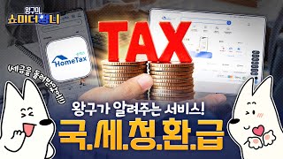 쉽고 간편한 서비스! 국세청 환급 서비스 꿀팁 모았멍!🐶 | 쇼미 더 멍니 | EP.03