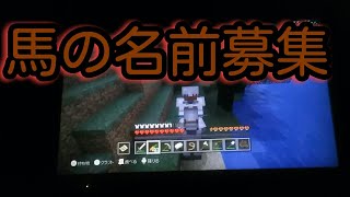「とらくら2パート9」私たちが飼っている馬の名前を募集します！