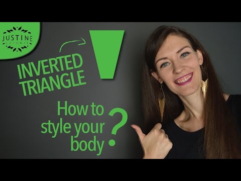 How to style an inverted triangle body (V-shaped body) | Justine Leconte Video