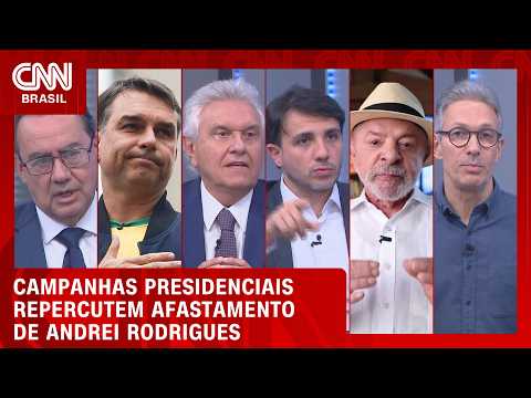 Eleições 2026: campanhas repercutem afastamento de Andrei | BASTIDORES CNN