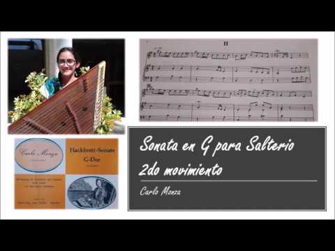 2do mov  Sonata en G para Salterio - Carlo Monza
