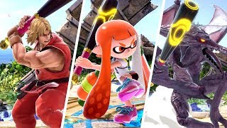 Super Smash Bros. Ultimate - All Characters Homerun-Bat Animations