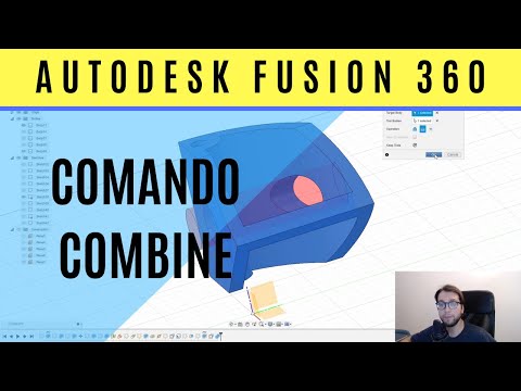 Comando Combine su Autodesk Fusion 360