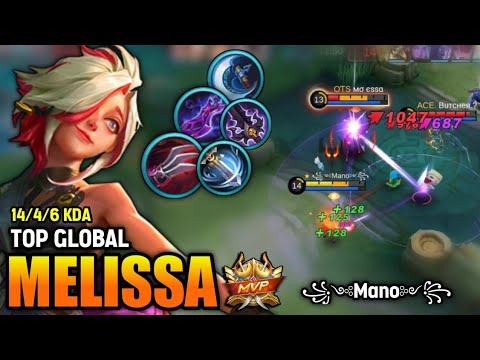 BRUTAL DMG! MELISSA BEST BUILD 2023 | BUILD TOP 1 GLOBAL MELISSA GAMEPLAY | MOBILE LEGENDS