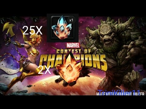 WORST CRYSTAL OPENING EVER- 25x Premium Hero  Crystals and Two Four Star Crystals