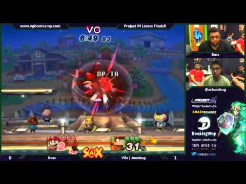 LF: Xanadu 7/15/14 - Boss (Mario/Falco) vs. Junebug (Diddy)