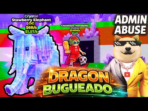 CONSEGUIMOS un DRAGON BUGUEADO en el EVENTO DE ESPAÑA en el ADMIN ABUSE CRYSTAL 😱🔥
