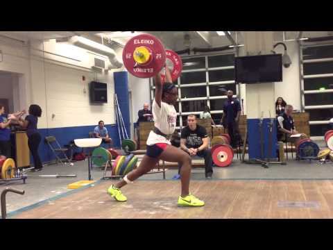 Rapulu Okolo (Youth, 69 kg) - 78 kg (171.6 lb) Clean and Jerk
