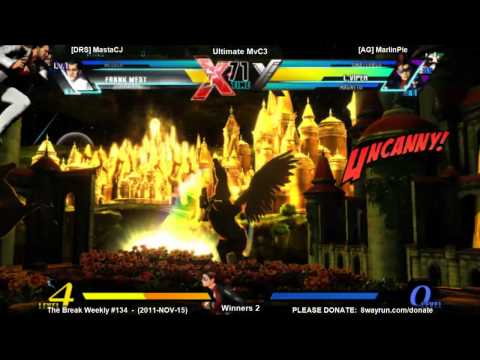 The Break Weekly #134 - UMvC3 W2 - [DRS] MastaCJ VS [AG] MarlinPie