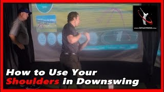 Mastering the Shoulders in Your Golf Downswing