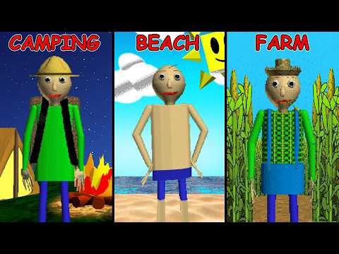 Baldi Goes on EVERY TRIP!