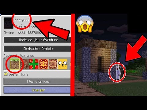 COMMENT INVOQUER L'ENTITY 303 SUR MINECRAFT ! PS4/PS3/XBOX ONE/360/WII U/SWITCH/PC/PS VITA FR