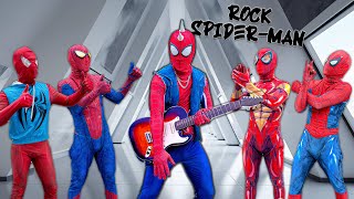 What If 5 RED SUPERHERO in 1 HOUSE ??? || New Rock Spider-Man Is GOOD ??? ( Funny Live Action )