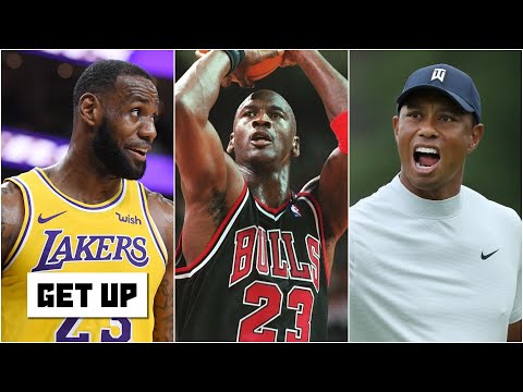 更好的生日組合：勒布朗-詹姆斯和泰格-伍茲還是邁克爾-喬丹和吉姆-布朗？| 起床 (Better birthday duo: LeBron James & Tiger Woods or Michael Jordan & Jim Brown? | Get Up)