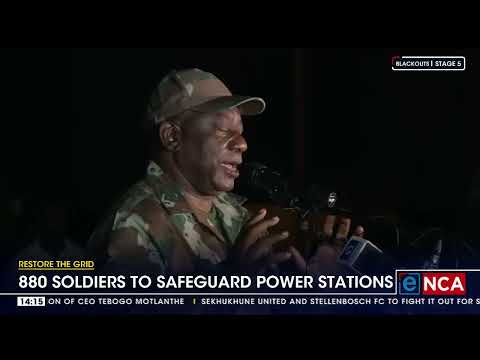 Discussion 880 soldiers to safeguard power stations