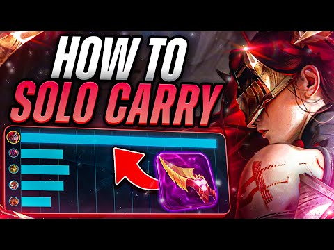 how the RANK 1 KATARINA EUW wins every game