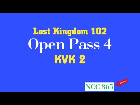 RoK ✓ 1780 #102 KVK 2 Open Pass 4