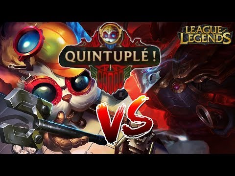 Yasuo VS Heimerdinger - PENTAKILL