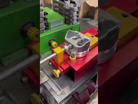 #shorts This Is How We Install Press Fit Pistons - Small Block Chevy - Dome Pistons