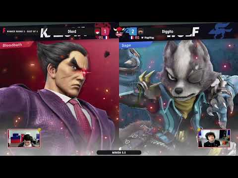 MINISH 5.5 SSBU - MrChef (Kazuya) VS Kazzers (Wolf, Mii Brawler) - Winner Quarter Final